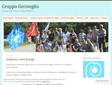 Tablet Screenshot of gruppogermoglio.com